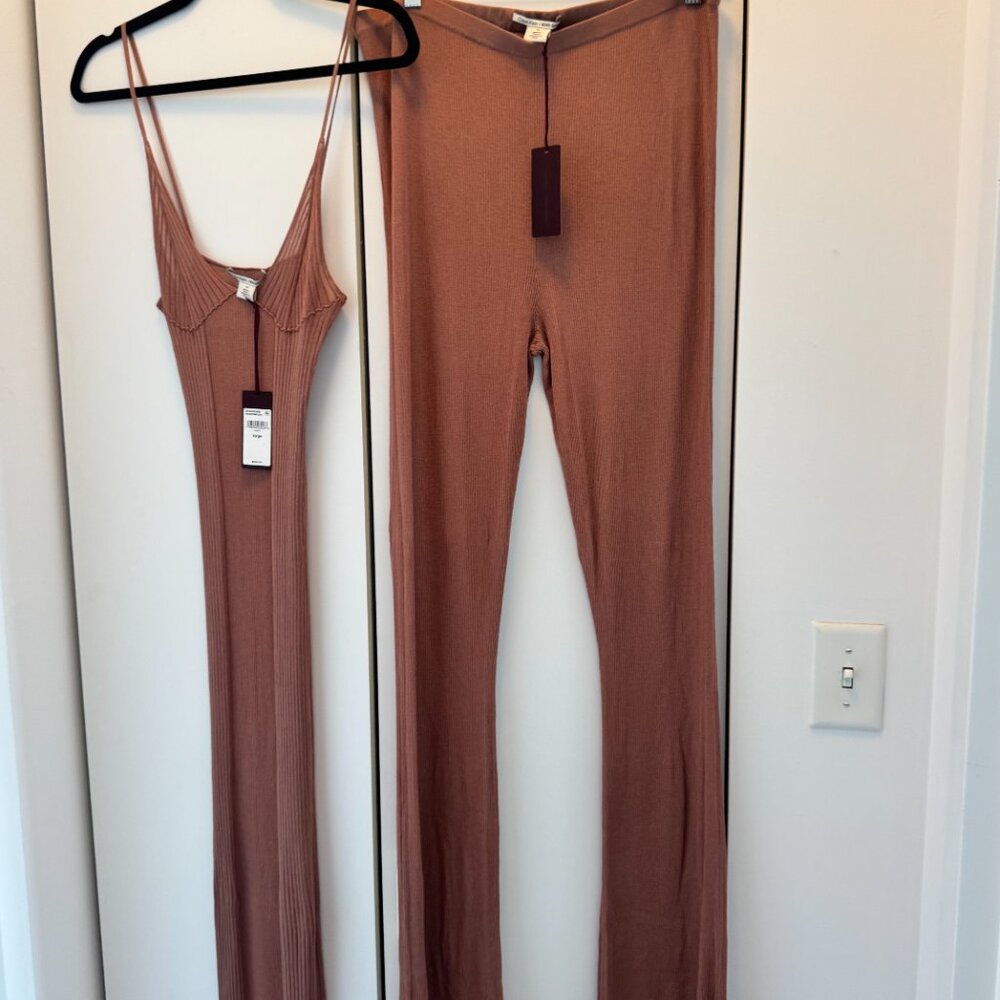 Nensi Dojaka x Calvin Klein Sheer Knit Set - BRAND NEW WITH TAGS - L